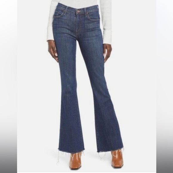 Mother The Weekender Fray One Fell Sweep Jeans sz 32 - Picture 2 of 8